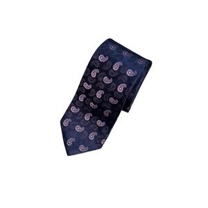 Pure Silk Brooks Brothers 346 Paisley Print Tie